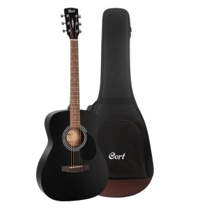 Cort AF510-BKS Acoustic Guitar with Bag